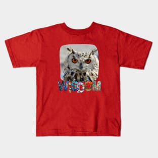 Owl Wisdom Kids T-Shirt